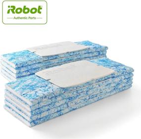 img 1 attached to 🧽 Enhance Your iRobot Braava Jet 200 Series Experience with 10-Pack Authentic Replacement Wet Mopping Pads