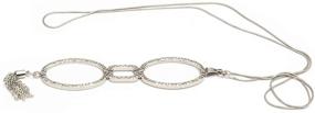 img 2 attached to 👓 LianSan Womens Portable Metal Necklace Reading Glasses: A Stylish and Convenient Solution for Women + Bonus Glasses Chain