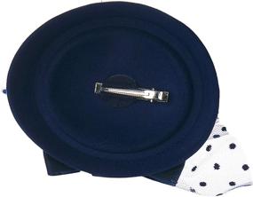 img 1 attached to HMS LACE Fascinator Navy Size
