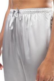 img 1 attached to 🌙 Fisher's Finery Women's Mulberry Silk Short Pajama Set: Short Sleeve Luxury Sleepwear