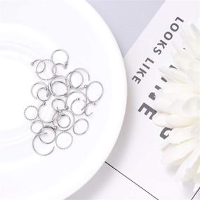 img 1 attached to 💎 84Pcs Stainless Steel Nose Studs & Rings - Hoop for Women & Men Cartilage Lip Tragus Piercings - MILACOLATO - 1.5/2/2.5mm