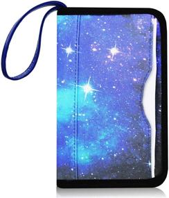 img 3 attached to ACdream Carrying Case for Nintendo New 2DS XL/New 3DS XL, High-Quality 🎮 PU Leather Protective Case Bag Holder with Portability, Blue Sky - Enhanced SEO