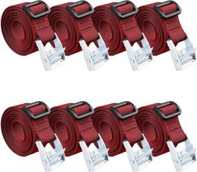 img 4 attached to MAGARROW Lashing Straps Buckle 8 Pack Material Handling Products