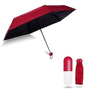img 2 attached to ☂️ Portable Lightweight Umbrella with UV Protection - Ideal for Outdoors