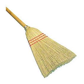 img 1 attached to 🧹 Shop the HUB CITY INDUSTRIES 1-LC Lobby 100% Corn Broom for Efficient Cleaning – 15/16"x30" Handle