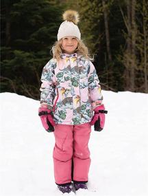 img 3 attached to Therm Kids Winter Coat: Waterproof Ski Jacket for Girls, Boys, Toddler - Stay Warm & Dry!