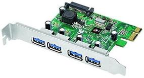 img 4 attached to 💻 SIIG USB 3.0 PCIe 4-Port Expansion Card (JU-P40412-S1)