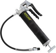 🔫 arcan professional tools pistol grip grease gun: double spout, air bleeder valve, bulk filling valve, 8000 psi logo