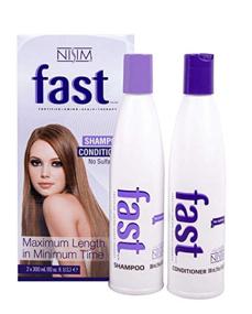 img 4 attached to 💪 Promote Fast and Healthy Hair Growth with NISIM F.A.S.T Fortified Amino Scalp Therapy Shampoo & Conditioner (10 oz / 300 ml): A Powerful Hair Growth Solution