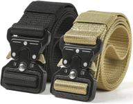 tough tactical gear for military men with reliable quick-release buckle logo