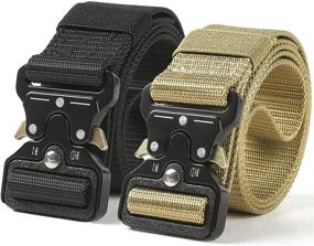 img 1 attached to Tough Tactical Gear for Military Men with Reliable Quick-release Buckle