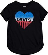 👚 levis girls horse graphic t-shirt - trendy girls' clothing with tops, tees & blouses logo