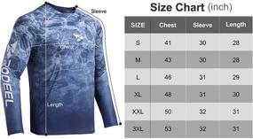 img 1 attached to 🎣 Rodeel Loose Fit Fishing T-Shirt: High-Performance Men's Clothing for Active Anglers