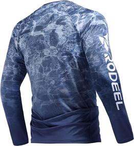 img 3 attached to 🎣 Rodeel Loose Fit Fishing T-Shirt: High-Performance Men's Clothing for Active Anglers