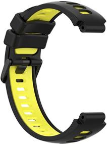 img 2 attached to HUABAO Watch Strap Compatible With Garmin Forerunner 220 Wellness & Relaxation