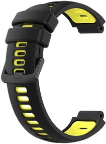 img 3 attached to HUABAO Watch Strap Compatible With Garmin Forerunner 220 Wellness & Relaxation