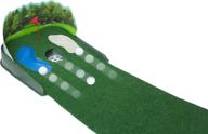 level up your putting skills with the club champ super sized putt n' hazard electric putting mat логотип