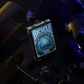 img 3 attached to 🚲 Ice Blue Bicycle Playing Cards: Frosty Coolness for Your Card Games!