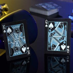 img 1 attached to 🚲 Ice Blue Bicycle Playing Cards: Frosty Coolness for Your Card Games!