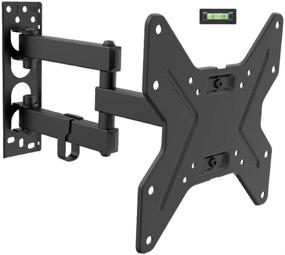 img 4 attached to Fleximounts Full Motion TV Wall Mount Bracket 13-42 Inch, Articulating Arms 📺 with Swivel and Tilt, Compatible with Max VESA 200x200mm, LED LCD Plasma Flat Screen