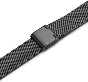img 1 attached to Hadley Roma Stainless Steel Plated Watch Strap Color
