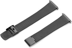 img 3 attached to Hadley Roma Stainless Steel Plated Watch Strap Color