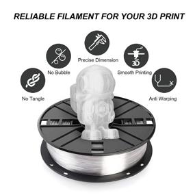 img 1 attached to Filament NOVAMAKER Transparent Dimensional Accuracy