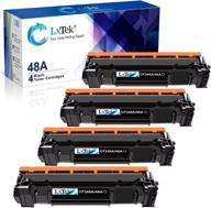 🖨️ lxtek compatible toner cartridge: hp 48a cf248a replacement for laserjet pro printer - 4 black, high yield (with chip) logo