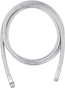img 2 attached to Enhance Your Shower Experience with the Grohe 28146000 Relexaflex Metal 79-in Shower Hose in Chrome
