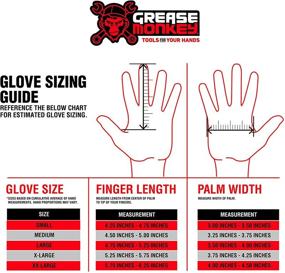 img 1 attached to 🧤 X Large Fingerless Grease Monkey Products