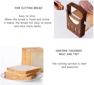 🍞 huiyouhui bread slicer: efficient bread cutter for homemade bread & bagel loaf sandwich – foldable & compact – kitchen accessories for bread machines logo