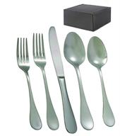 🐯 high-quality tiger chef stainless teaspoons - 40 piece set for all your dining needs logo