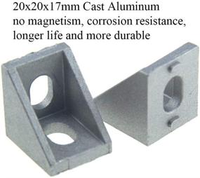 img 1 attached to Bracket 20X20X17Mm Aluminum Extrusion Alignment