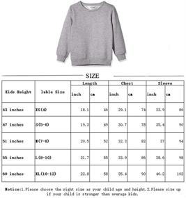 img 2 attached to Boys' Clothing: Kid Nation Cozy Brushed Sweatshirt