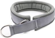 🐾 1.57-inch wide slip-on dog collar for daily use, beach, forest, agility and more - soft foam, reflective strips, stainless steel hardware, quick-drying neoprene lining, and enhanced seo logo