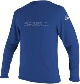 img 4 attached to 👕 O'Neill Men's Basic Skins Pacific Sun Shirt with UPF 50+ Protection, Long Sleeve, Size L