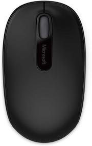 img 1 attached to 🖱️ Optimized for Search: Microsoft 1850 Black Wireless Mobile Mouse (U7Z-00001)
