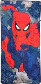 img 2 attached to Optimized Marvel Spiderman Spidey Dots Slumber Sack - Comfy & Warm Kids Lightweight Sleeping Bag/Slumber Bag (Official Marvel Product)