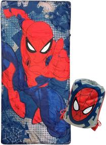 img 4 attached to Optimized Marvel Spiderman Spidey Dots Slumber Sack - Comfy & Warm Kids Lightweight Sleeping Bag/Slumber Bag (Official Marvel Product)