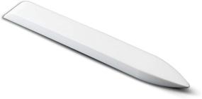 img 4 attached to Premium Quality Crafty Gnome Teflon Bone Folder and Scoring Tool - Ideal for Scoring, Folding, Creasing, Bookbinding, Origami, Scrapbooking & More - 100% Teflon, Extra Smooth, White