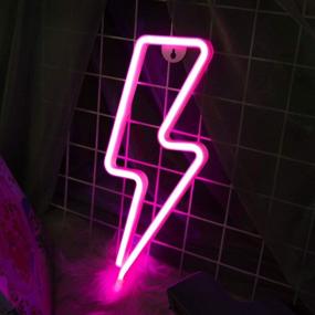 img 4 attached to OHLGT LED Pink Neon Light