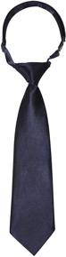 img 4 attached to Stylish and Adjustable Ties for Boys - Essential Boys' Accessories and Neckties