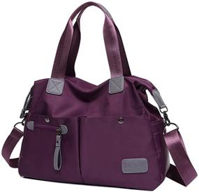 img 3 attached to 👜 Crossbody Shoulder Handbags & Wallets for Women - Lightweight, Multi-Pocket and Water-Resistant Totes