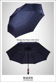 img 2 attached to Balios Bailos_Umb_Black Prestige Umbrella Windproof
