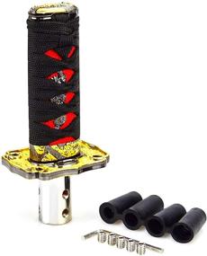 img 4 attached to TASAN RACING Samurai Katana Automatic Interior Accessories for Shift Boots & Knobs