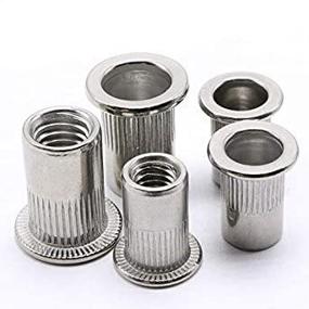 img 2 attached to M3 Rivet Nut Thread Metric Nutsert 50Pcs 304 Stainless Steel