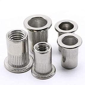 img 4 attached to M3 Rivet Nut Thread Metric Nutsert 50Pcs 304 Stainless Steel