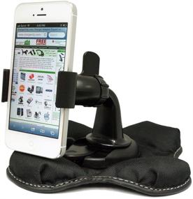 img 4 attached to 🔌 ChargerCity Claw-X Non-slip Smartphone Beanbag Friction Mount for smartphones up to 4" wide (Galaxy S21 S22, iPhone 13 12 11 XR XS Pro Max) – Compatible with Pop Out Cases