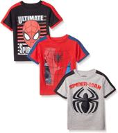 marvel little toddler spiderman t shirts logo