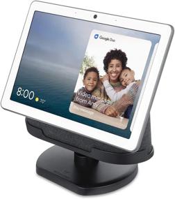 img 4 attached to [Official Made for Google] Wasserstein Adjustable Stand - Enhances Your Google Nest Hub Max (Charcoal) - Ideal Companion for Optimum Performance